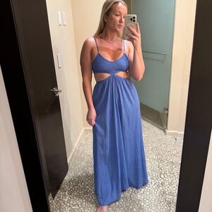 REVOLVE | Indah Innocence Cutaway Maxi Dress